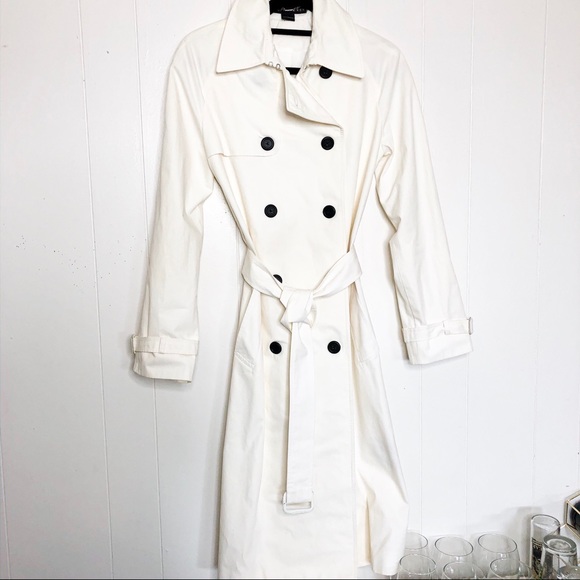 Ralph Lauren Jackets & Blazers - Ralph Lauren cream trench coat size 6 rn94306